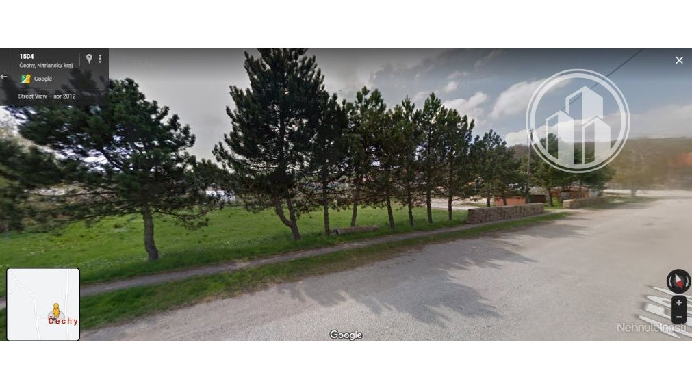 Investičný pozemok na výstavbu rodinných domov v obci Čechy